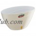 Santino Self Watering Planter CALIPSO Oval Shape L 9.4 Inch x H 5.1 Inch Cream/White Flower Pot   564101772